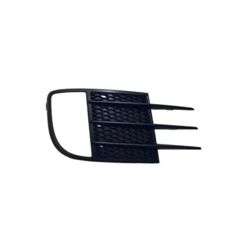 Grille calandre droite pour VOLKSWAGEN GOLF VI GTI/GTD, 2009-2013, noire, trou AB, pare chocs avant