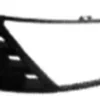 Grille calandre droite pour FORD FIESTA V ph.1 2002-2005 noire trou antibrouillard, pare chocs avant