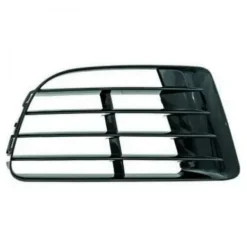 Grille calandre droite pour VOLKSWAGEN GOLF VI R20, 2009-2013, noire, trou AB, pare chocs avant
