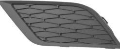 Grille calandre gauche pour SEAT LEON III phase 1, 2013-2016, noire, pare chocs avant, Neuve