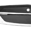 Grille calandre gauche pour VOLVO XC60 II 2017-2021, noire, profil chromé, trou PDC, pare chocs avant, Neuve