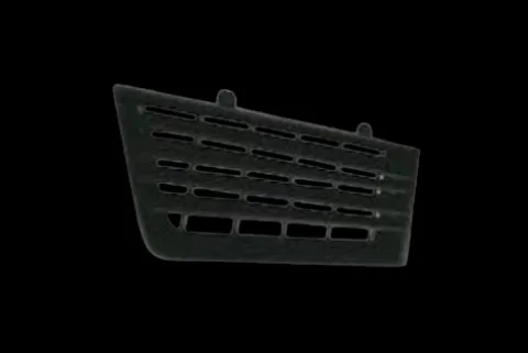 Grille calandre supérieure droite pour SEAT IBIZA III phase 1, 2002-2006, noire, pare chocs avant