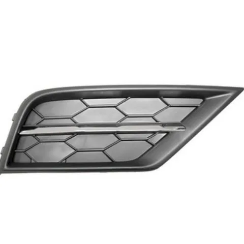 Grille de calandre avant droite pour VOLKSWAGEN TIGUAN II phase 1, 2016-2020, noire/chromé, neuve