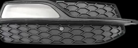 Grille de calandre avant droite pour AUDI A3 III ph.1 2012-2016, noire, trou feu AB, Mod. S-LINE, Neuve