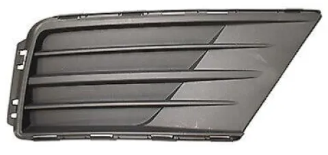 Grille de calandre avant droite pour VOLKSWAGEN CADDY IV, 2015-2020, sans siège antibrouillard, noire, Mod. VAN, Neuve