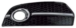 Grille de calandre droit pour AUDI Q5 I ph. 1 2008-2012, chromé, trou antibrouillard, mod. S-Line, Neuve