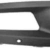 Grille de calandre droite pour VOLKSWAGEN POLO V phase 1, 2009-2014 noire, trou feu antibrouillard