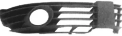 Grille de calandre droite pour VOLKSWAGEN PASSAT B5 ph. 2 2000-2005, trou antibrouillard, Neuve
