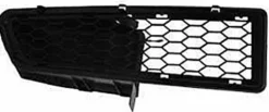 Grille de calandre droite pour DACIA LOGAN I phase 1, 2005-2008, noire, pare chocs avant, Neuve