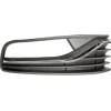 Grille de calandre droite pour VOLKSWAGEN POLO V phase 2, 2014-2017, noire, chromée, trou feu