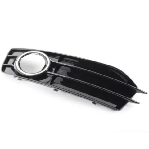 Grille de calandre droite pour AUDI A3 II ph.3 (3 portes) 2008-2012, S-LINE, noire brillante, chromé, trou feu AB, Neuve