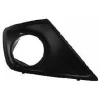 Grille de calandre droite pour PEUGEOT 207 SW phase 2, 2009-2013, noire, trou AB, pare chocs avant