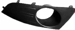 Grille de calandre droite pour DACIA LOGAN I MCV ph.2, 2008-2013, noire, trou antibrouillard, pare