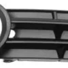 Grille de calandre droite pour AUDI A3 II ph.1 SPORTBACK 2004-2008, noire, trou AB, pare chocs avant