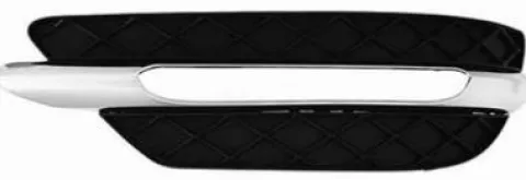 Grille de calandre droite pour MERCEDES (W204) CLASSE C COUPE' depuis 2011, trou antibrouillard