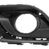Grille de calandre droite pour OPEL CORSA E 2015-2019, trou antibrouillard et profil