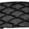 Grille de calandre droite pour TOYOTA YARIS I ph.2, 2003-2005 cache antibrouillard, pare chocs avant