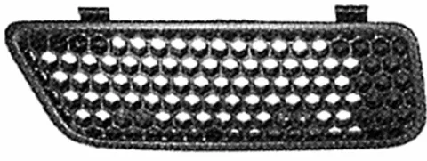Grille de calandre droite pour RENAULT SCENIC I phase 2, 1999-2003, noire, capot moteur, Neuve