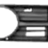 Grille de calandre droite pour VOLKSWAGEN CADDY III ph.1 2004-2010 noire (Life), trou antibrouillard