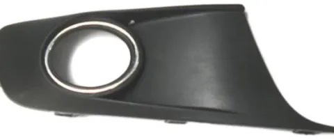 Grille de calandre droite pour VOLKSWAGEN CADDY III ph.2, 2010-2015, noire avec contour chromé, trou feu antibrouillard, Neuve
