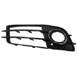 Grille de calandre gauche pour AUDI A4 IV ph. 1 2007-2011, trou antibrouillard, chromé, S-Line, Neuve