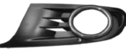 Grille de calandre gauche pour VOLKSWAGEN GOLF VI 2008-2012 trou antibrouillard, pare chocs avant