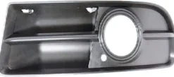 Grille de calandre gauche pour AUDI A4 III 2004-2007, trou antibrouillard, fermé, Neuve