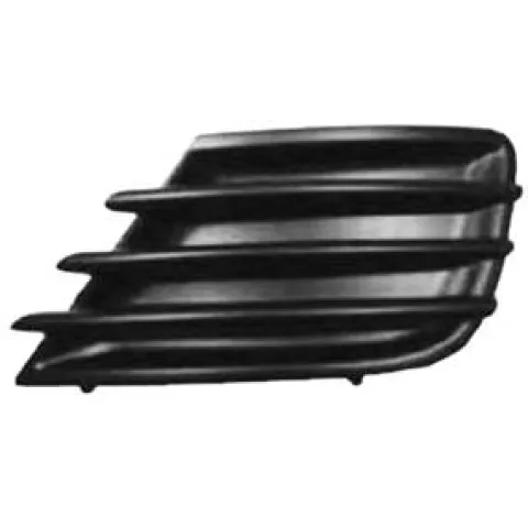 Grille de calandre gauche pour PEUGEOT 207 SW phase 2, 2009-2013, noire, pare chocs avant, Neuve