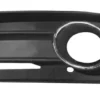 Grille de calandre gauche pour AUDI A1 2010-2014 trou antibrouillard, profil chromé, Neuve