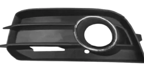 Grille de calandre gauche pour AUDI A1 2010-2014 trou antibrouillard, profil chromé, Neuve