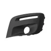 Grille de calandre gauche pour CITROËN BERLINGO II ph.3, 2015-2018, noire, trou feu antibrouillard
