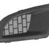 Grille de calandre gauche pour LANCIA YPSILON I ph. 2 2006-2011, Noire Neuve