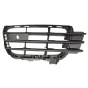 Grille de calandre gauche pour VOLKSWAGEN TOUAREG II 2010-2014, trou radar + support, noire, Neuve