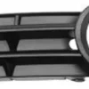 Grille de calandre gauche pour AUDI A3 II ph.2 (3 portes) 2005-2008 noire, trou AB, pare chocs avant