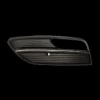 Grille de calandre gauche pour AUDI A3 III ph.1 SPORTBACK 2012-2016, noire & chromée, trou AB