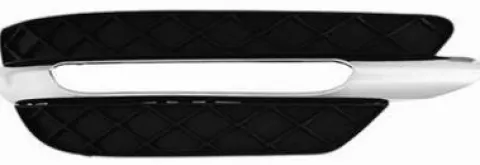 Grille de calandre gauche pour MERCEDES (W204) CLASSE C ph. 2 2011-2014, trou antibrouillard, Neuve