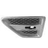 Grille de radiateur aile avant gauche pour LAND ROVER FREELANDER II, 2006-2010, argent, Neuve