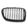 Grille de radiateur avant droite pour BMW Serie 5 F10, 2010-2013, chromée/noire, Neuve