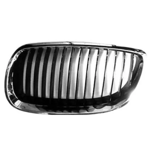 Grille de radiateur avant gauche pour BMW Serie 3 E92/E93 COUPÉ/CABRIO 2006-2010, chromée/noire, Neuve