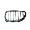 Grille de radiateur avant gauche pour BMW Serie 5 E60-E61, 2003-2007, chromée/noire, Neuve