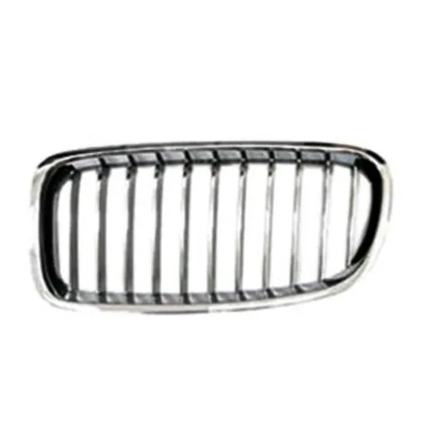 Grille de radiateur avant gauche pour BMW Serie 3 F30/F31, 2015-2018, chromée/noire, Mod. LUXURY LINE, Neuve