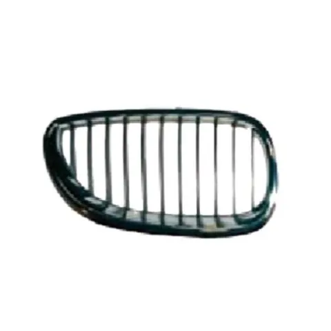 Grille de radiateur avant droite pour BMW Serie 5 E60-E61, 2003-2007, chromée/noire, Neuve