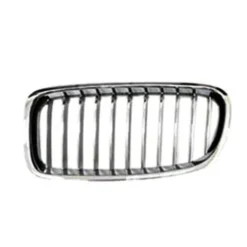 Grille de radiateur avant gauche pour BMW Serie 3 F30/F31, 2012-2014, chromée/noire, Mod. LUXURY LINE, Neuve
