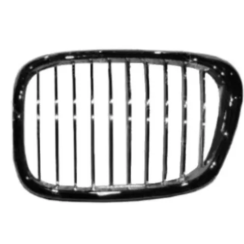 Grille de radiateur avant gauche pour BMW Serie 5 E39, 2000-2003, chromée, Mod. M5, Neuve