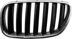 Grille de radiateur gauche pour BMW X3 E83 2006-2010, chromé noire, Neuve