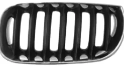 Grille de radiateur gauche pour BMW X3 E83 2004-2006, chromé noire, Neuve