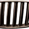 Grille de radiateur gauche pour BMW X3 E83 2006-2010, chromé titane grise foncé, Neuve