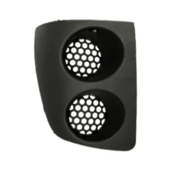 Grille droite de pare-chocs avant pour FIAT STRADA 2005-2011, noire gaufrée, mod. STRADA TREKKING, Neuve