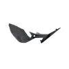 Grille droite de pare-chocs avant pour PEUGEOT 308 III phase 1 depuis 2021, noire brillante, avec trou radar, Neuve
