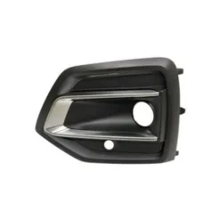 Grille gauche de pare-chocs avant pour AUDI Q5 II phase 2 depuis 2021, noire gaufrée, Neuve